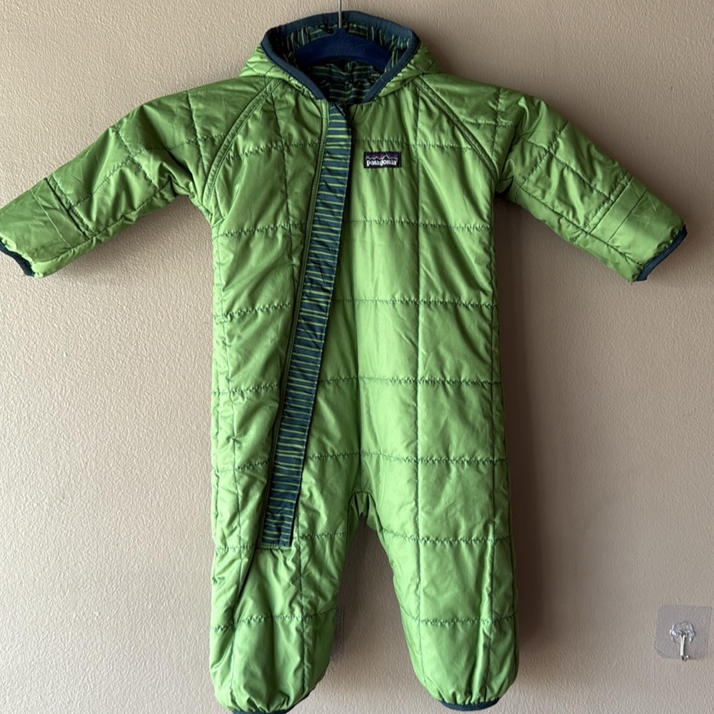 Reversible Puff-Ball Bunting Snowsuit || Patagonia